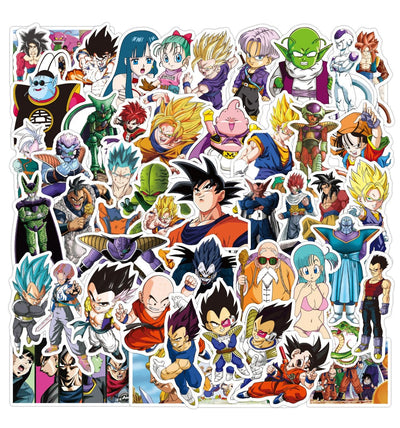 Dragon Ball Stickers Pack de Stickers Tresor Otaku