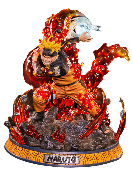Figurine Collector en Résine <br> Naruto Kyubi Tresor Otaku