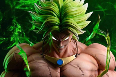 Figurine Collector en Resine Broly Full Power 0 Tresor Otaku
