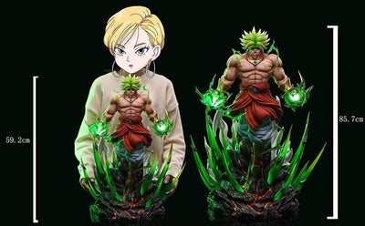 Figurine Collector en Resine Broly Full Power 0 Tresor Otaku
