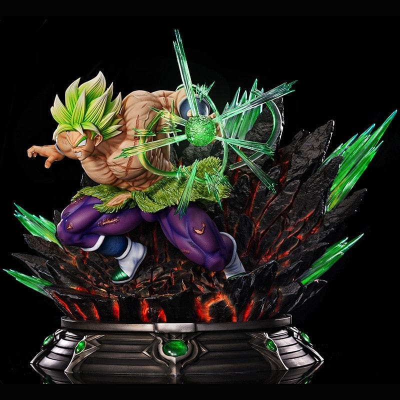 Figurine Collector en Resine Broly Omega Blaster 0 Tresor Otaku