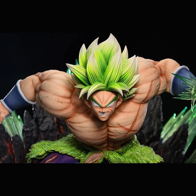 Figurine Collector en Resine Broly Omega Blaster 0 Tresor Otaku