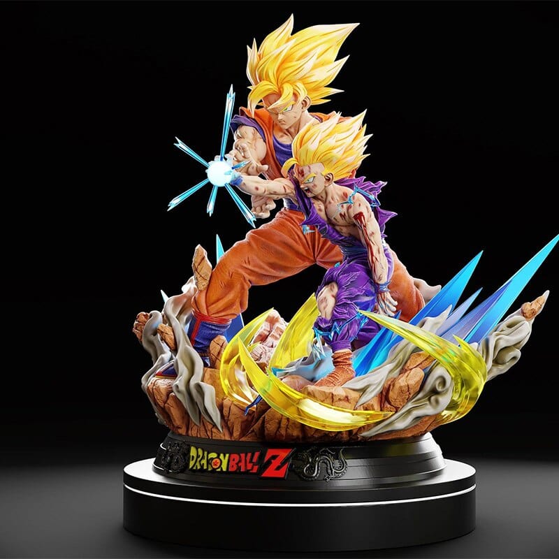 Figurine Collector en Résine Kamehameha Père-Fils 0 Tresor Otaku