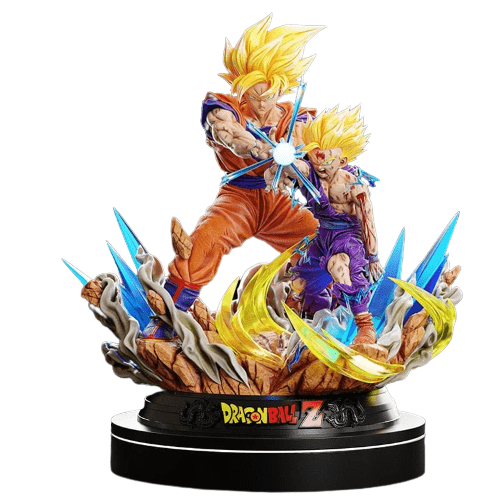 Figurine Collector en Résine Kamehameha Père-Fils 0 Tresor Otaku