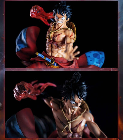 Figurine Collector en Resine Luffy Tresor Otaku
