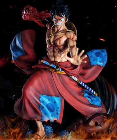Figurine Collector en Resine Luffy Tresor Otaku