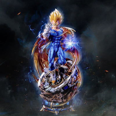 Figurine Collector en Resine Majin Vegeta Tresor Otaku