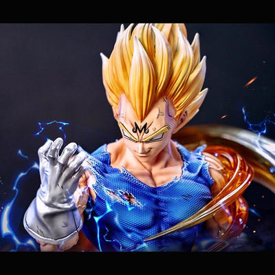 Figurine Collector en Resine Majin Vegeta Tresor Otaku
