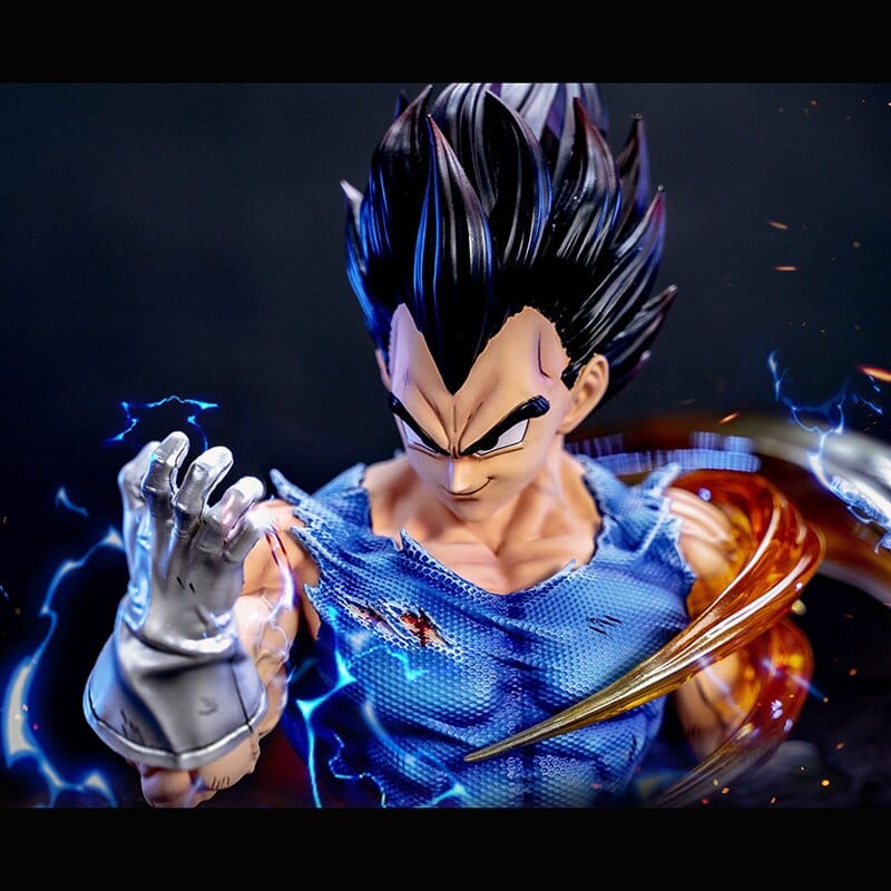 Figurine Collector en Resine Majin Vegeta Tresor Otaku