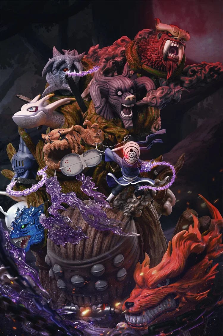 Figurine Collector en Résine Obito Jinchuriki Tresor Otaku