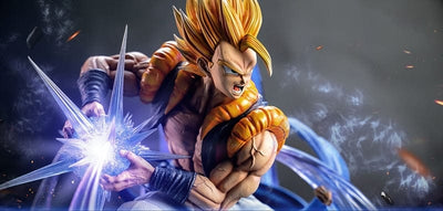Figurine Collector en Resine Sangoku Kamehameha Tresor Otaku