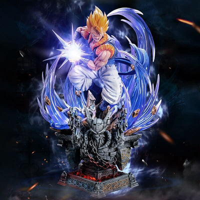 Figurine Collector en Resine Sangoku Kamehameha Tresor Otaku