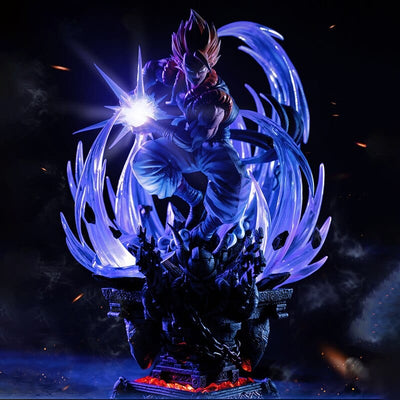 Figurine Collector en Resine Sangoku Kamehameha Tresor Otaku