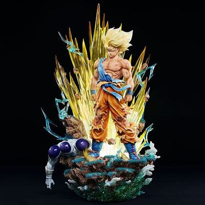 Figurine Collector en Resine Sangoku vs Freezer Tresor Otaku