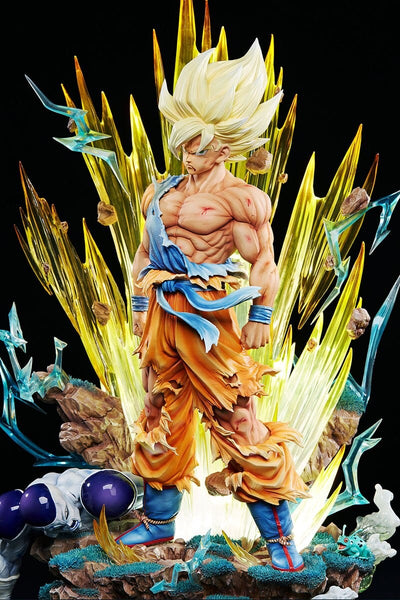 Figurine Collector en Resine Sangoku vs Freezer Tresor Otaku