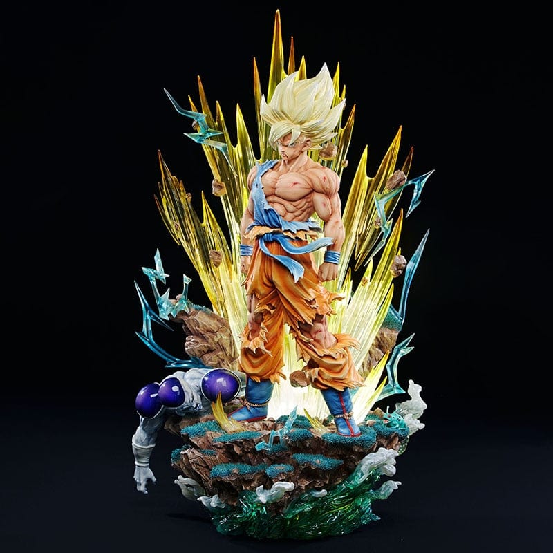 Figurine Collector en Resine Sangoku vs Freezer Tresor Otaku