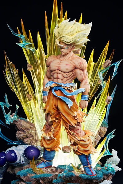 Figurine Collector en Resine Sangoku vs Freezer Tresor Otaku