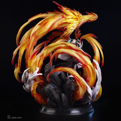 Figurine Collector en Resine Tanjiro Dragon de Feu 0 Tresor Otaku