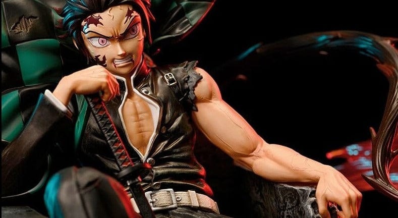 Figurine Collector en Résine Tanjiro Roi des Démons 0 Tresor Otaku