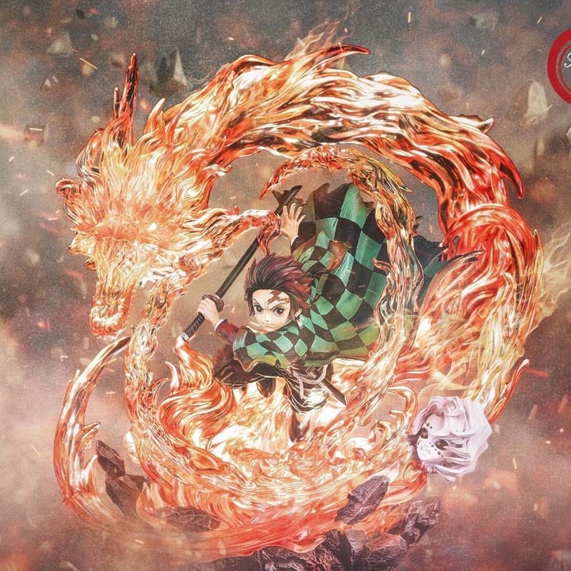 Figurine Collector en Resine Tanjiro Tresor Otaku