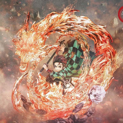 Figurine Collector en Resine Tanjiro Tresor Otaku