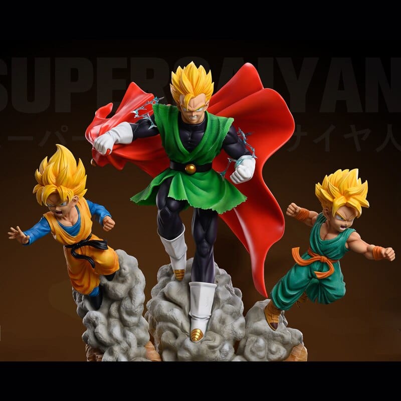 Figurine Collector en Résine Union des Saiyans 0 Tresor Otaku