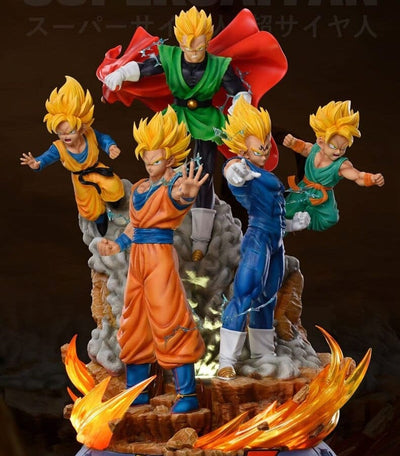 Figurine Collector en Résine Union des Saiyans 0 Tresor Otaku