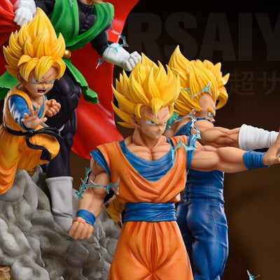 Figurine Collector en Résine Union des Saiyans 0 Tresor Otaku