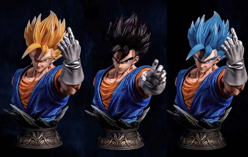 Figurine Collector en Resine Vegeto 3 têtes 0 Tresor Otaku