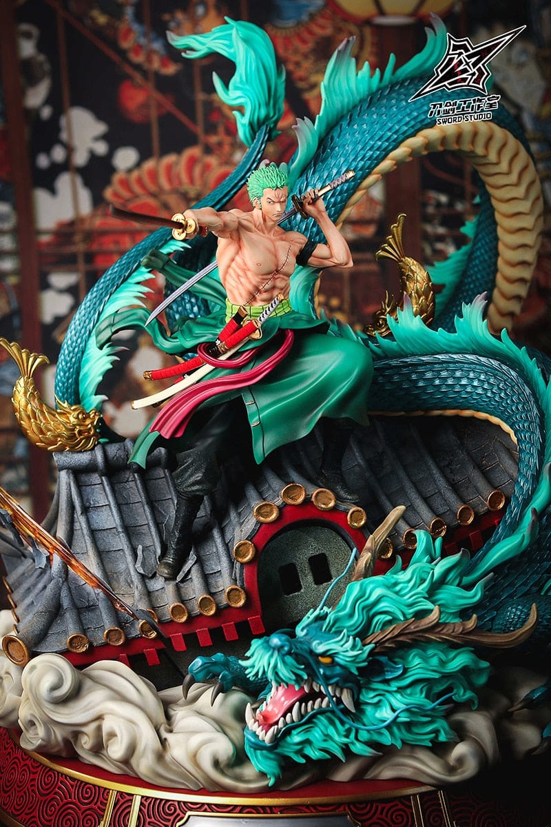 Figurine Collector en Resine Zoro Wano 0 Tresor Otaku