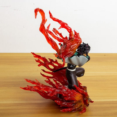 Figurine Demon Slayer Tanjiro Danse du Dieu du Feu Tresor Otaku