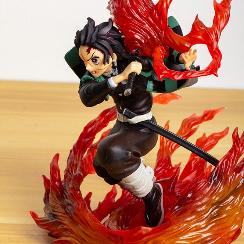 Figurine Demon Slayer Tanjiro Danse du Dieu du Feu Tresor Otaku