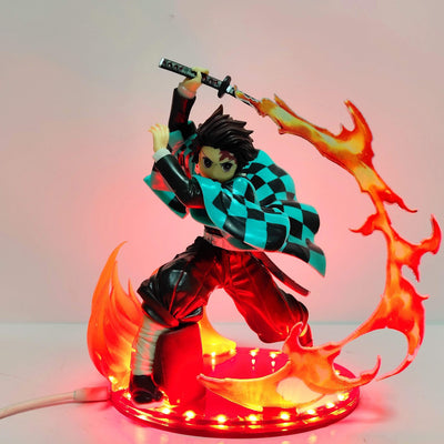 Figurine Demon Slayer Tanjiro LED Tresor Otaku