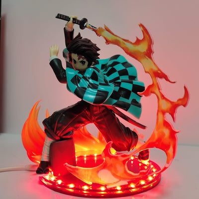 Figurine Demon Slayer Tanjiro LED Tresor Otaku