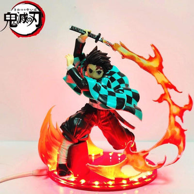 Figurine Demon Slayer Tanjiro LED Tresor Otaku