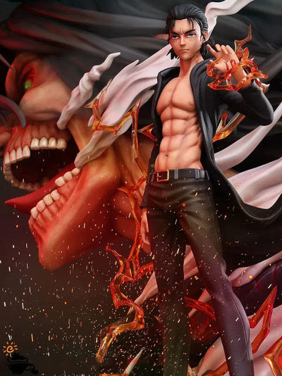 Figurine Édition Limitée en Resine Eren Titan Saison 4 Tresor Otaku