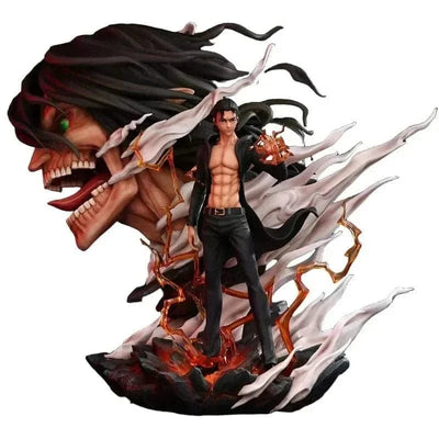 Figurine Édition Limitée en Resine Eren Titan Saison 4 Tresor Otaku