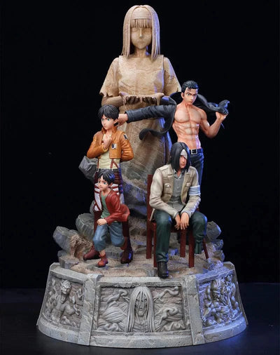 Figurine Édition Limitée en Resine Eren Ymir Tresor Otaku