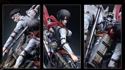 Figurine Édition Limitée en Resine Livai-Mikasa vs Eren Tresor Otaku
