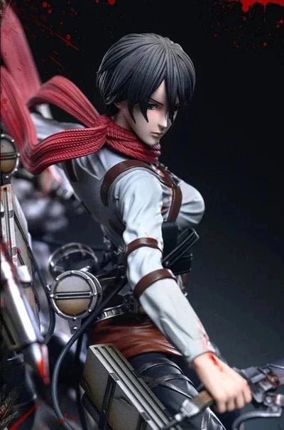 Figurine Édition Limitée en Resine Livai-Mikasa vs Eren Tresor Otaku