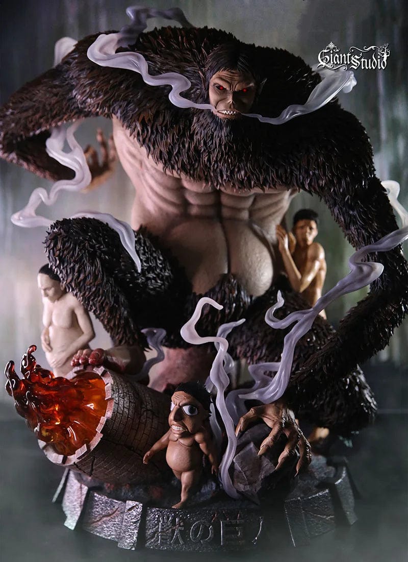 Figurine Édition Limitée en Resine Titan Bestial Tresor Otaku