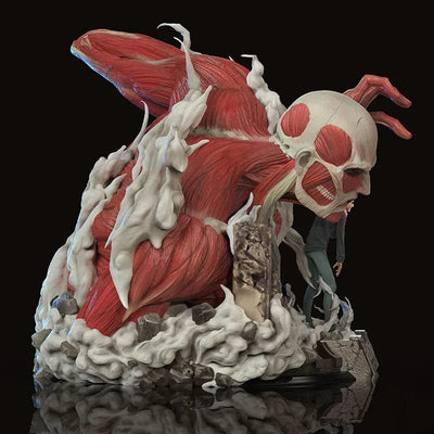 Figurine Édition Limitée en Resine Titan Colossal Tresor Otaku