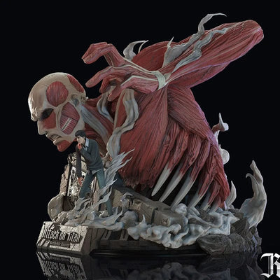 Figurine Édition Limitée en Resine Titan Colossal Tresor Otaku