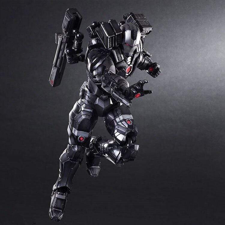 Figurine Iron Man Noir War Machine Tresor Otaku