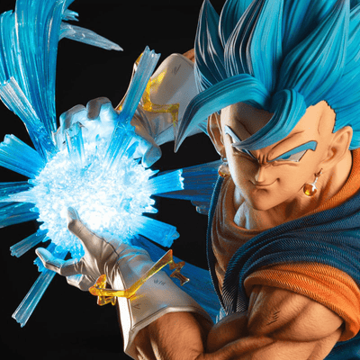 Figurine Lumineuse Collector en Résine Vegeto 0 Tresor Otaku