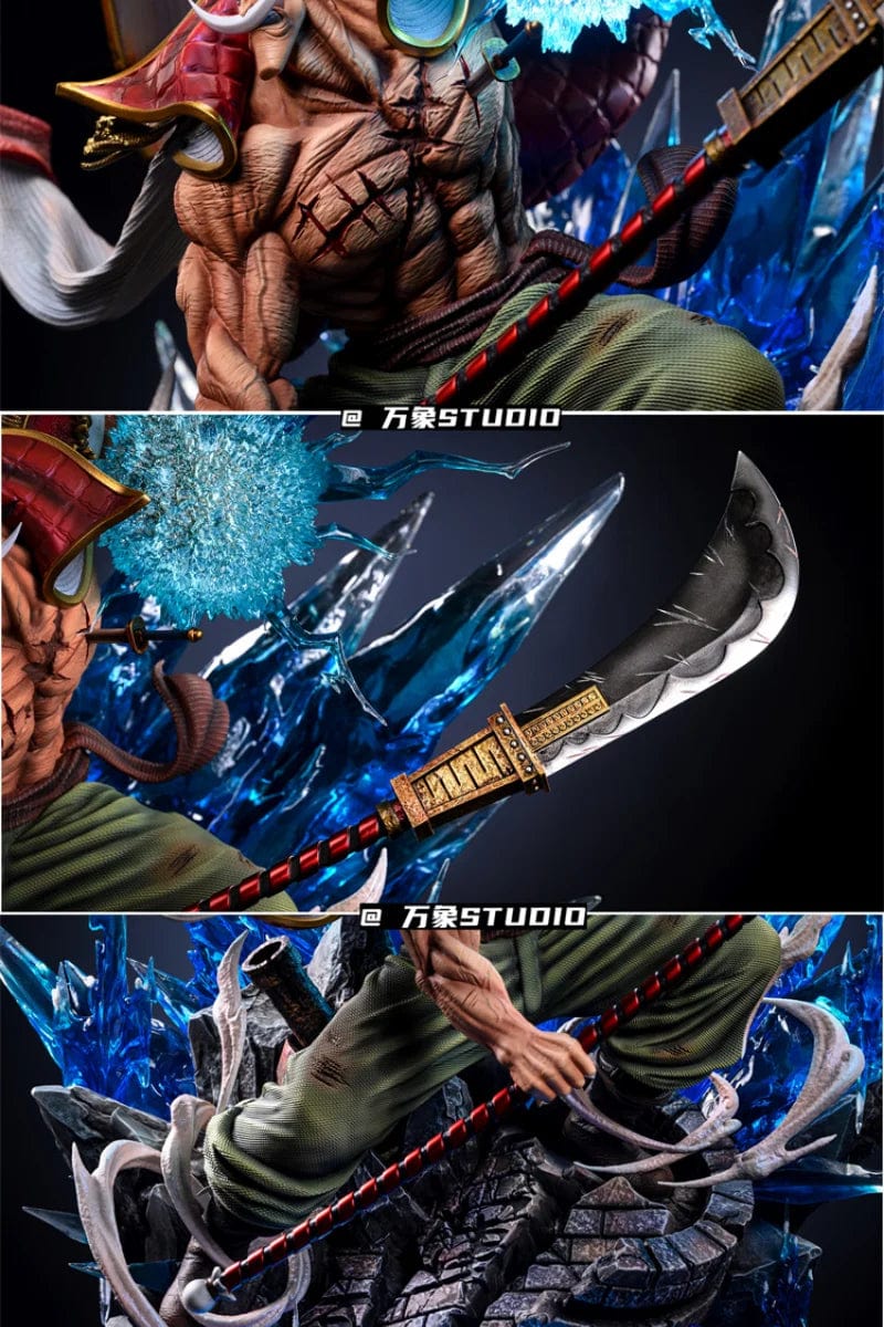 Figurine One Piece en Résine Barbe Blanche Tresor Otaku