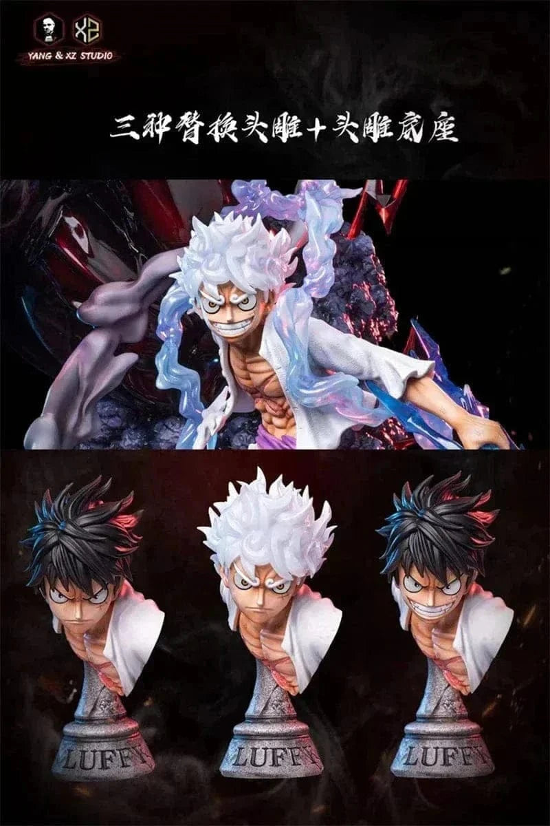 Figurine One Piece Luffy Gear 5 en Résine Tresor Otaku