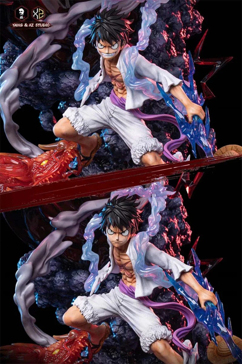 Figurine One Piece Luffy Gear 5 en Résine Tresor Otaku