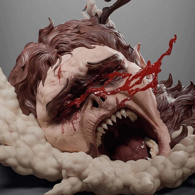 Figurine SNK Collector en Resine Livai vs Titan Bestial 0 Tresor Otaku