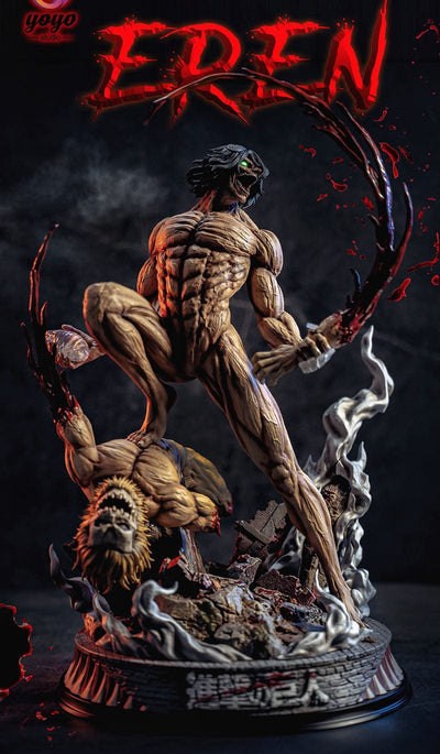 Figurine SNK Collector en Resine Titan Assaillant vs Titan Mâchoire 0 Tresor Otaku